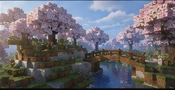 Cherry blossom bridge